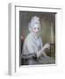 Mrs Jeremy Dixon of York (Pastel)-John Russell-Framed Giclee Print