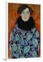 Mrs. Johanna Staude. Oil on canvas, unfinished (1917-1918) 70 x 55 cm.-Gustav Klimt-Framed Giclee Print