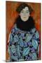 Mrs. Johanna Staude. Oil on canvas, unfinished (1917-1918) 70 x 55 cm.-Gustav Klimt-Mounted Giclee Print