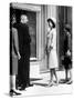 Mrs. John F. Kennedy at Diplomatic Reception During Paris Visit with Charles Degaulle-null-Stretched Canvas