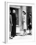 Mrs. John F. Kennedy at Diplomatic Reception During Paris Visit with Charles Degaulle-null-Framed Photographic Print