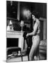 Mrs. John F. Kennedy Moving Chair in the White House-Ed Clark-Mounted Premium Photographic Print