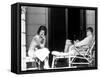 Mrs. John F. Kennedy with Mr. John Kenneth Galbraith During Her Tour of India-null-Framed Stretched Canvas