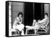 Mrs. John F. Kennedy with Mr. John Kenneth Galbraith During Her Tour of India-null-Framed Stretched Canvas