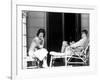Mrs. John F. Kennedy with Mr. John Kenneth Galbraith During Her Tour of India-null-Framed Photographic Print