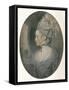 'Mrs. John Mortlock (Nee Harrison)', c1780-John Downman-Framed Stretched Canvas