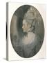 'Mrs. John Mortlock (Nee Harrison)', c1780-John Downman-Stretched Canvas