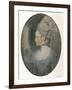 'Mrs. John Mortlock (Nee Harrison)', c1780-John Downman-Framed Giclee Print