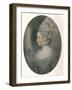 'Mrs. John Mortlock (Nee Harrison)', c1780-John Downman-Framed Giclee Print