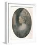 'Mrs. John Mortlock (Nee Harrison)', c1780-John Downman-Framed Giclee Print