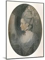 'Mrs. John Mortlock (Nee Harrison)', c1780-John Downman-Mounted Giclee Print
