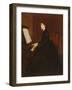 Mrs John Pettie, 1865 (Oil on Canvas)-William Quiller Orchardson-Framed Giclee Print