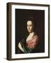 Mrs. Joshua Henshaw II (Catherine Hill), Circa 1770-1774-Hendrik Avercamp-Framed Giclee Print