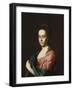 Mrs. Joshua Henshaw II (Catherine Hill), Circa 1770-1774-Hendrik Avercamp-Framed Giclee Print