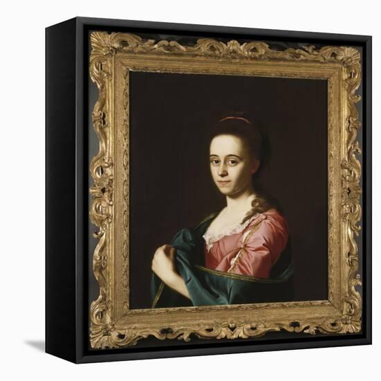 Mrs. Joshua Henshaw Ii-John Singleton Copley-Framed Stretched Canvas