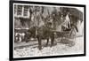 Mrs K Mcneil of Glasgow with Three Borzois-null-Framed Photographic Print