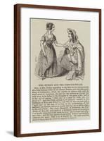 Mrs Keeley and the Fortune-Teller-null-Framed Giclee Print