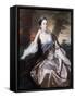 Mrs Lawrence Monck, 1760-Joseph Wright of Derby-Framed Stretched Canvas