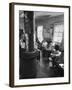 Mrs. Lyndon B. Johnson Eating Lunch with School Kids-Stan Wayman-Framed Photographic Print