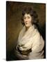 Mrs. Maclean of Kinlochaline, Ca. 1800-Henry Raeburn-Stretched Canvas