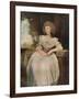 'Mrs Mark Currie', 1789-George Romney-Framed Giclee Print