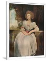 'Mrs Mark Currie', 1789-George Romney-Framed Premium Giclee Print