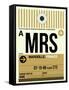 MRS Marseille Luggage Tag I-NaxArt-Framed Stretched Canvas