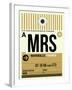 MRS Marseille Luggage Tag I-NaxArt-Framed Art Print