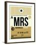 MRS Marseille Luggage Tag I-NaxArt-Framed Art Print