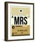 MRS Marseille Luggage Tag I-NaxArt-Framed Art Print