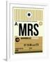 MRS Marseille Luggage Tag I-NaxArt-Framed Art Print