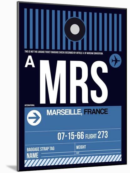MRS Marseille Luggage Tag II-NaxArt-Mounted Art Print