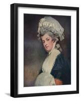 'Mrs Mary Robinson', 1780-1781-George Romney-Framed Giclee Print