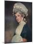 'Mrs Mary Robinson', 1780-1781-George Romney-Mounted Giclee Print