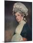 'Mrs Mary Robinson', 1780-1781-George Romney-Mounted Giclee Print