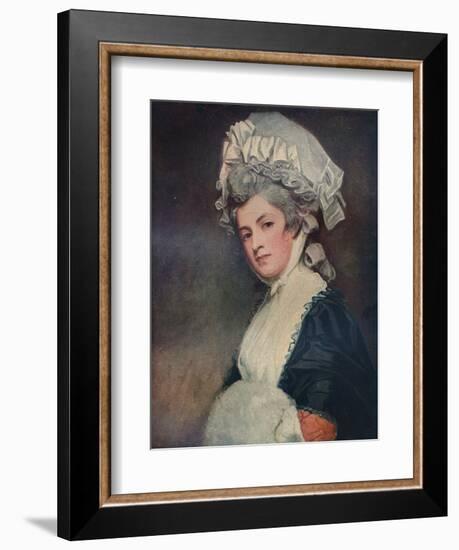 'Mrs Mary Robinson', 1780-1781-George Romney-Framed Giclee Print