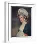 'Mrs Mary Robinson', 1780-1781-George Romney-Framed Giclee Print