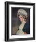 'Mrs Mary Robinson', 1780-1781-George Romney-Framed Giclee Print