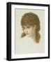 Mrs. Mary Zambaco Nee Mary Cassavetti-Dante Gabriel Rossetti-Framed Giclee Print