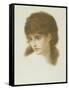 Mrs. Mary Zambaco Nee Mary Cassavetti-Dante Gabriel Rossetti-Framed Stretched Canvas