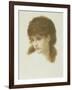 Mrs. Mary Zambaco Nee Mary Cassavetti-Dante Gabriel Rossetti-Framed Giclee Print