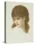 Mrs. Mary Zambaco Nee Mary Cassavetti-Dante Gabriel Rossetti-Stretched Canvas