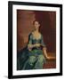 'Mrs. Melancthon Strong (Nee Sanders of Sanderstead)', 18th century-Joseph Highmore-Framed Giclee Print