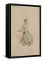 Mrs Micawber, C.1920s-Joseph Clayton Clarke-Framed Stretched Canvas