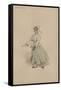 Mrs Micawber, C.1920s-Joseph Clayton Clarke-Framed Stretched Canvas