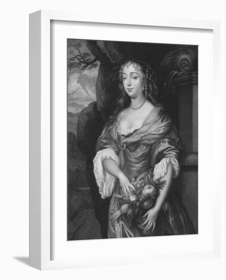 Mrs Middleton-Sir Peter Lely-Framed Giclee Print