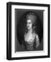 Mrs Minet-Thomas Gainsborough-Framed Art Print