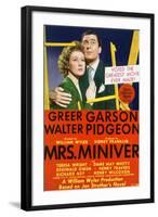 Mrs. Miniver - Movie Poster Reproduction-null-Framed Photo