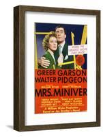 Mrs. Miniver - Movie Poster Reproduction-null-Framed Photo