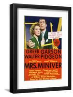 Mrs. Miniver - Movie Poster Reproduction-null-Framed Photo